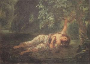 The Death of Ophelia (mk05), Eugene Delacroix